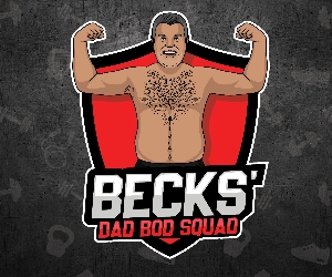 Logo SEA FM Dad Bod Squad